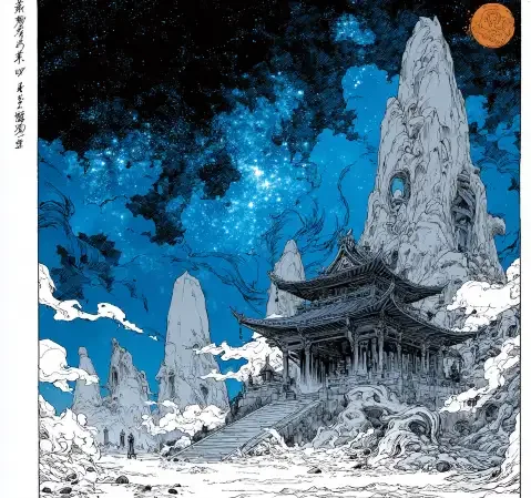 慢速观察专题的自然纪实场景示意